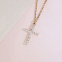 Believe Cross Necklace