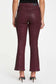 Lennon High Rise Boot Cut- Merlot