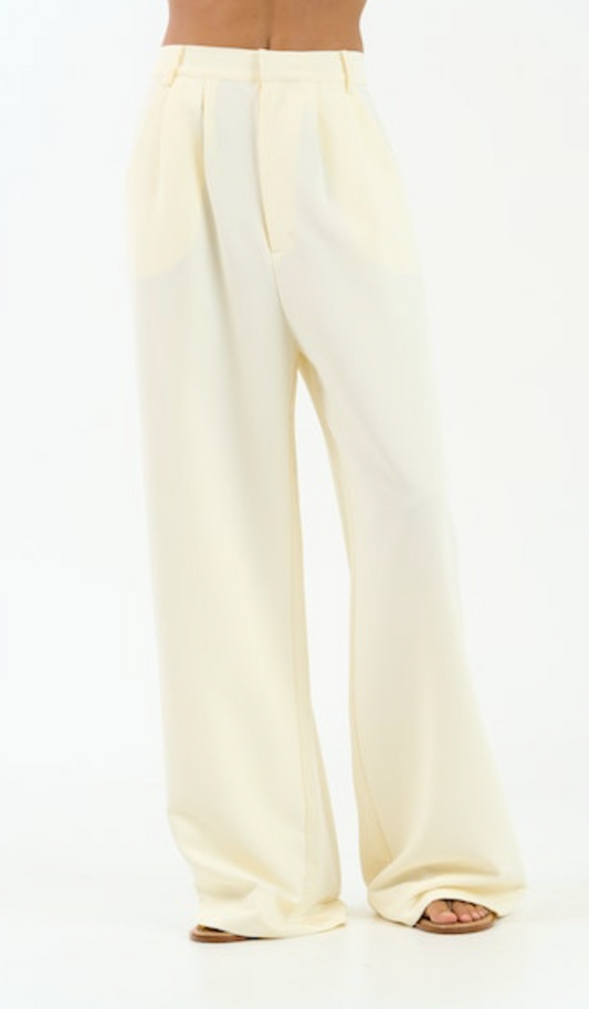 Gentry Trousers- Ivory