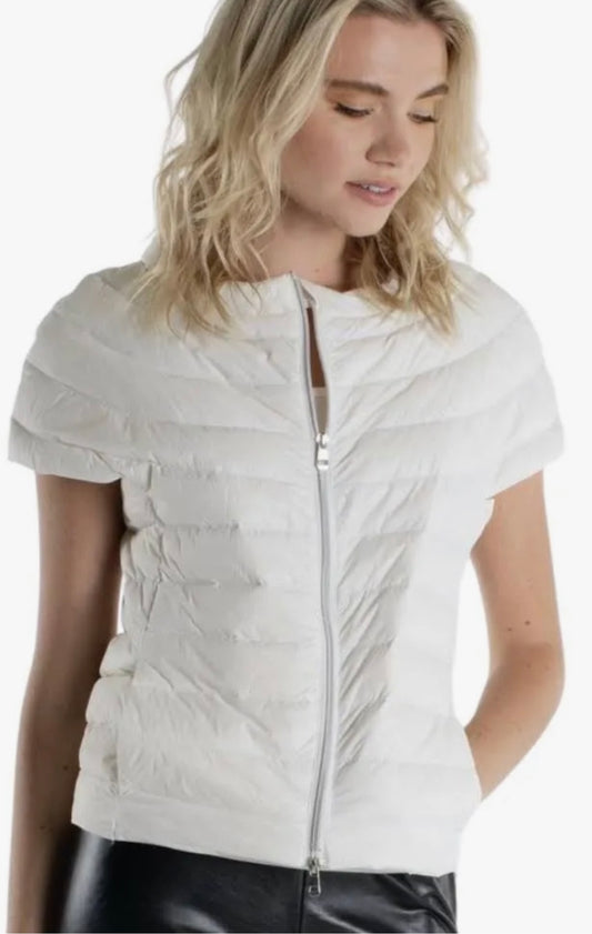 St. Ives Puffer Vest- Ivory